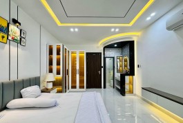 NHÀ ĐẸP THỦ ĐỨC - 105M2 - SÂN ĐỂ ÔTÔ 7 CHỖ - PHONG CÁCH HIỆN ĐẠI TRẺ TRUNG