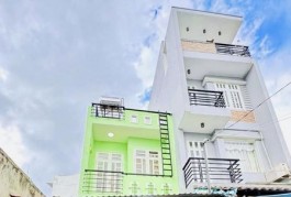 GẦN CHỢ GÒ XOÀI - HẺM TẢI THÔNG - NHÀ MỚI 2 TẦNG - 58M NGANG GẦN 5 NỞ HẬU NHỈNH 4 TỶ