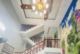 NHÀ 4 Tầng - hẻm XE HƠI Thông - Gần chợ  ĐÔNG QUANG - BÙI VĂN NGỮ. QUẬN 12 - CHỈ 4,35 tỷ.