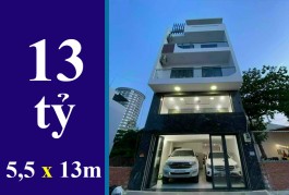 NHÀ HẺM 1365 HUỲNH TẤN PHÁT, PHÚ THUẬN, QUẬN 7. DT: 5,5 X 16M, 2 LẦU ST