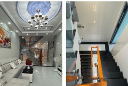 Nhà Huỳnh Thị Đồng, Thị Trấn Nhà Bè, 4x19, 4 tầng, chỉ 7.4 tỉ