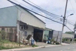 Bán Đất Và Xưởng Mặt Tiền Đường Quách Điêu, Bình Chánh