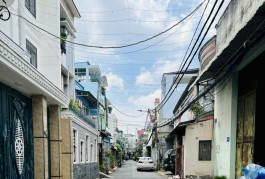 Bán gấp nhà Đ số 10 Lê Văn Quới gần chợ Lê Văn Quớ hẻm 5m thông 42m2 Nhỉnh 3 tỷ
