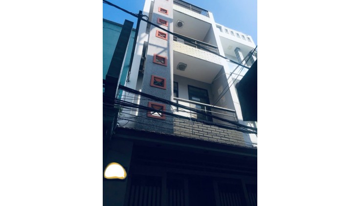 Bán nhà HXH Dương Bá Trạc,Quận 8, 42m2, 4 tầng, ngang 3.6m, chỉ 6.5tỷ