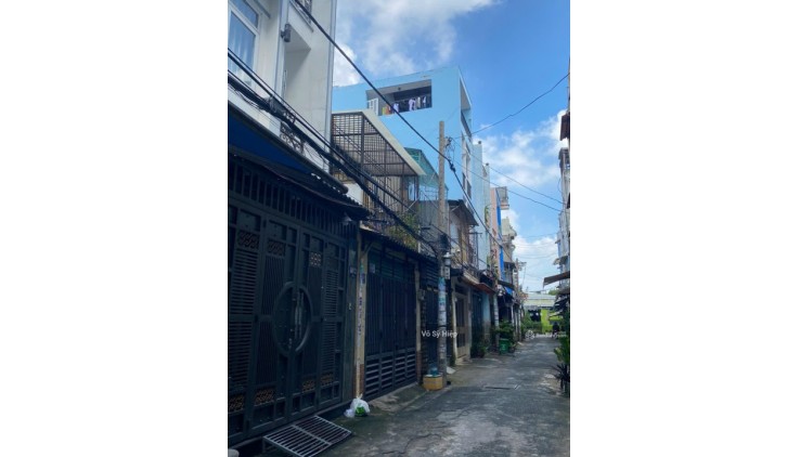 Bánnhà HXH 3T 4x13m2, P.TânThành, Q.TP đườngnhựa 5mthông gầnchợ chỉ 6 tỷxx