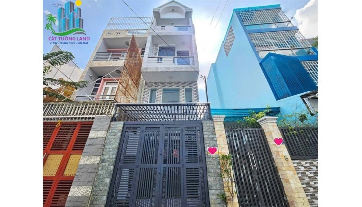 Mặt tiền Đường Số 9, Phường 16. Nhà 48m2, 4 Tầng tặng nội thất, chỉ 6.35 tỷ