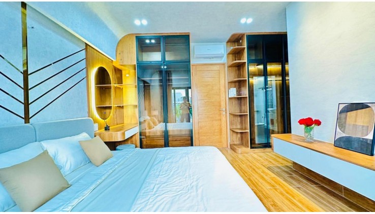 NHÀ PHỐ 5 TẦNG - 105M2 - ĐƯỜNG LỚN VỪA Ở VỪA KINH DOANH - TẶNG HẾT NỘI THẤT HIỆN ĐẠI CÓ TRONG HÌNH