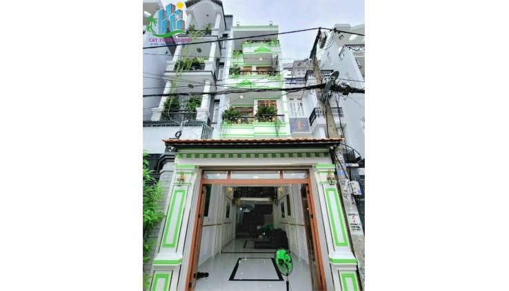 NGỘP! Giảm 10.5 tỷ về 7.9 tỷ. Nhà 5 Tầng, DT 4x20m, Lê Văn Thọ, Phường 9, Gò Vấp