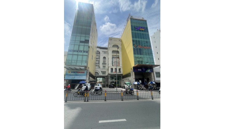 Bán BUILDING MẶT TIỀN KD đường Phạm Viết Chánh,Q.1,DT:7mx17m,KC:HẦM,8 lầu, Giá:77 tỷ