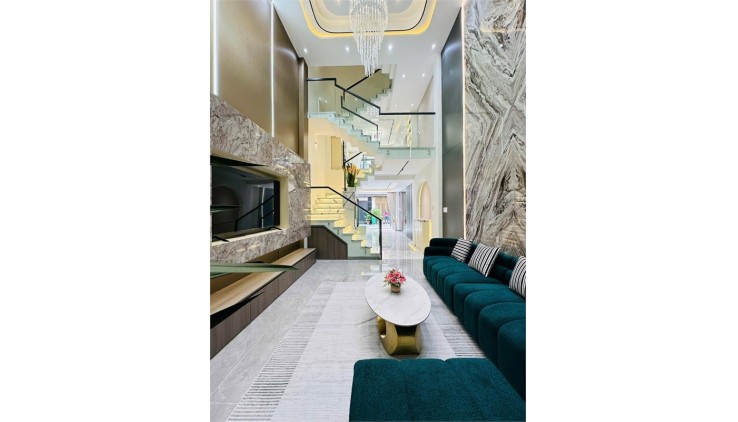 NGỘP ! SmartHome 5 Tầng Thiết kế Tuyệt đẹp. Hẻm 8m Phạm Văn Chiêu, Phường 9, Chỉ 8.9 tỷ