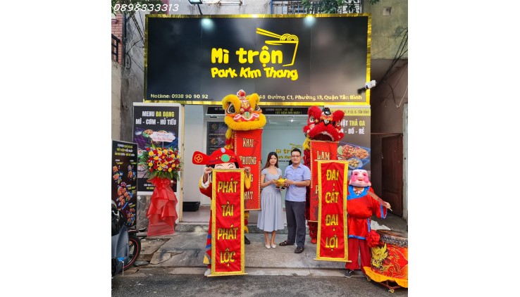 Chính chủ sang quán mì cay - mì trộn Park Kim Thang, Khu vip Cộng Hòa C1, khách quen ổn định, full app giao hàng.