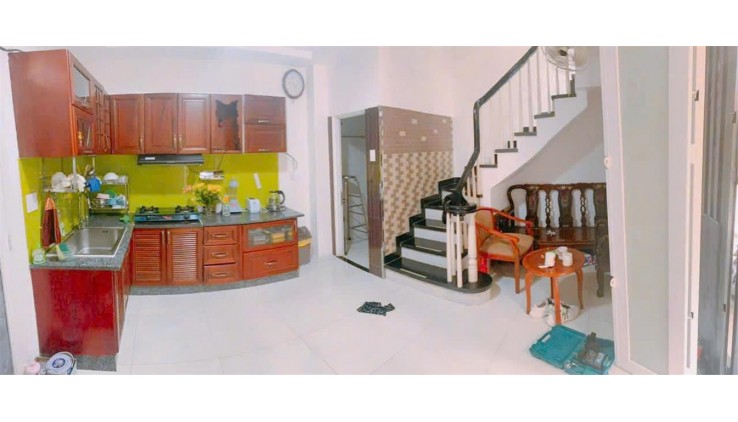 * Bán Nhà Đẹp Ở Ngay,Sát Mặt Tiền Hồ Thị Kỷ HXH,4 tầng 4PN Đang Cho Thuê 17tr, Nhỉnh 5Tỷ