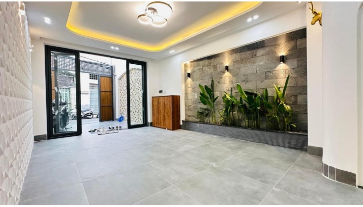 NHÀ PHỐ 5 TẦNG - 105M2 - ĐƯỜNG LỚN VỪA Ở VỪA KINH DOANH - TẶNG HẾT NỘI THẤT HIỆN ĐẠI CÓ TRONG HÌNH