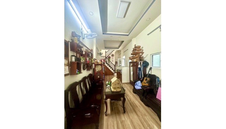 P15Q8, CHỈ 7,7 TỶ, MẶT TIỀN ĐƯỜNG LƯU HỬU PHƯỚC, NHÀ 2 TẦNG MỚI ĐẸP
