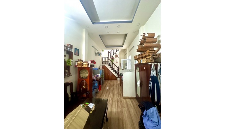 P15Q8, CHỈ 7,7 TỶ, MẶT TIỀN ĐƯỜNG LƯU HỬU PHƯỚC, NHÀ 2 TẦNG MỚI ĐẸP