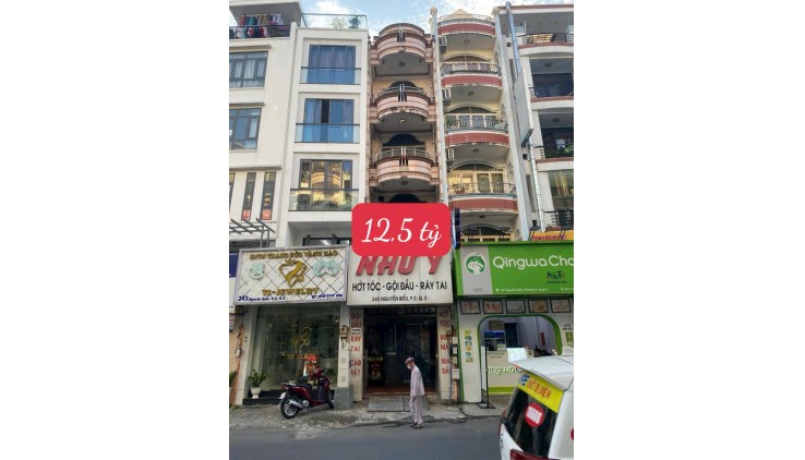 ** 12.5Tỷ Còn TL,Mặt Tiền Đoạn Đẹp Đường Nguyễn Biểu Quận 5 Giáp Quận 1