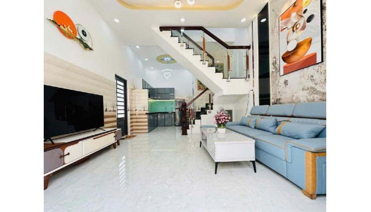 Nhà mới lô góc sát mt Phan Huy Ích Gò Vấp 38m2-2tang , hxh thông , ngay Emart , 4 tỷ nhỉnh