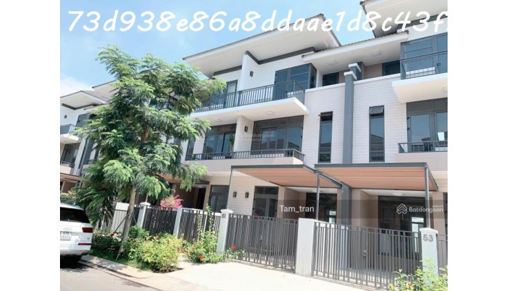 Bán biệt thự khu dân cư Lavila Nhà Bè, 5,5m x 17,6m, đủ tiện ích, bảo vệ 24/24, giá 10,35 tỷ