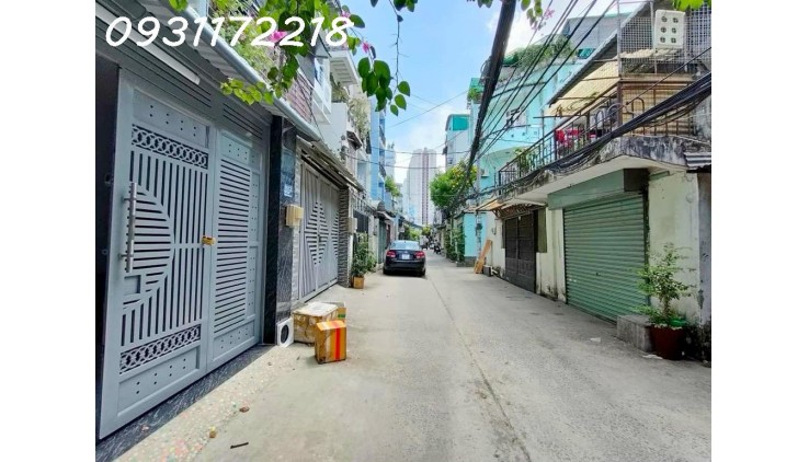 Mặt tiền hẻm 5 Chánh Hưng 4x19, hậu 8, 6 tầng, chỉ 18 tỷ