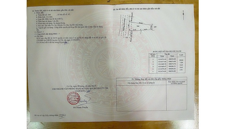 bán nhà mặt tiền thị trấn củ chi đường 12A ngang 7m