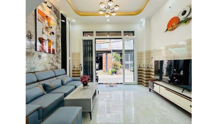 Nhà mới lô góc sát mt Phan Huy Ích Gò Vấp 38m2-2tang , hxh thông , ngay Emart , 4 tỷ nhỉnh