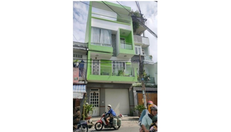 Bánnhà HXH GòDầu, QTânPhú 61m2 3T 4PN gần chợ TânHương, AEON chỉ 6tỷx