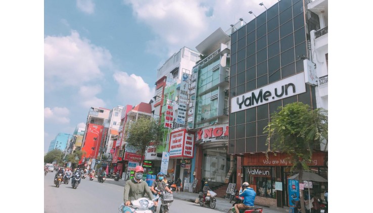 *19.5Tỷ TL- Mặt Tiền Đường 3/2 -Sư Vạn Hạnh 60m 7Tầng Hầm+LầuThang Máy, HDT.50Tr/th