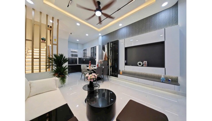+++ Bán Nhà Mới Đẹp 4 Tầng Vào Ở Ngay-Full Nội Thất (4X10) Hẻm Lý Thái Tổ Quận 10