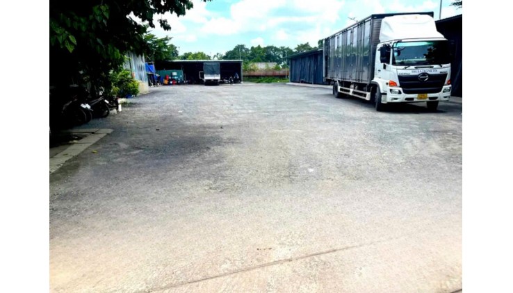 Bán đất VÀNG mặt tiền xe CONTAINER ra vào Thạnh Xuân Q12 1600m2(20x80) gần chợ 27.X tỷ.