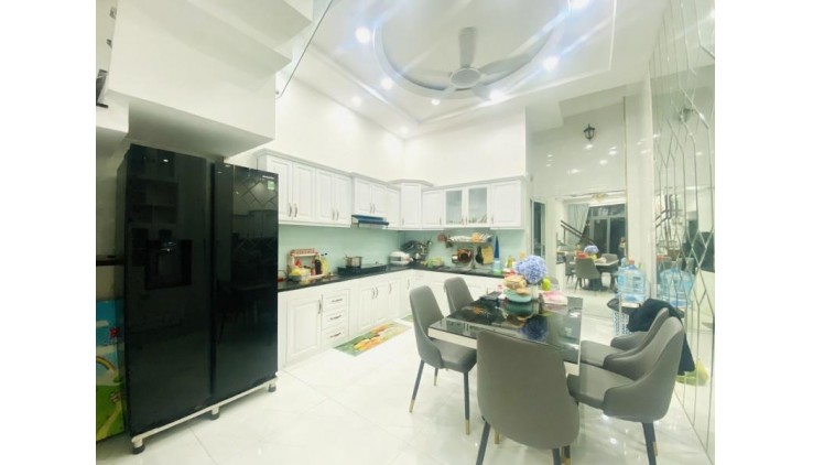 HẺM XE HƠI 4 TẦNG KIÊN CỐ CÁCH 20M RA MẶT TIỀN ĐƯỜNG SỐ 1 P1 GÒ VẤP DT 57M2 GIÁ NHỈNH 6 TỶ