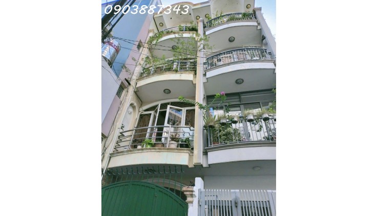 Bán Nhà Hẻm Ô Tô - Đường Hoàng Hoa Thám - Quận Bình Thạnh - 40m2 - 4Tầng - Chỉ 7Tỷ Xíu .
