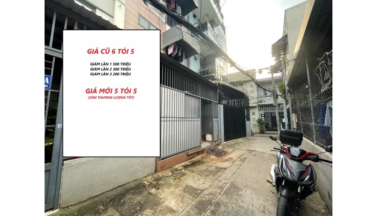 Bán nhà Phan Văn Trị - HXH - (4.7 x12)m - thu nhập 180 triệu năm