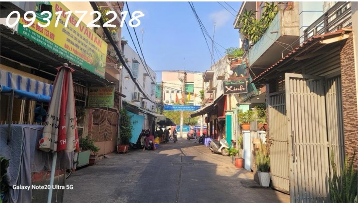 Mặt tiền hẻm 102 Âu Dương Lân 3 tầng chỉ 9 tỷ 4