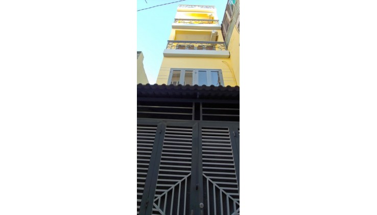Bán nhà mới đẹp - 33m2 - 5 tầng nở hậu -  gần chợ hoa Hồ Thị Kỷ, đường Lê Hồng Phong - Quận 10.