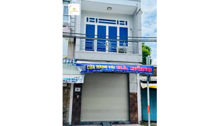 Bán nhà Mặt Tiền  196 Phú Thọ Hòa, Vị trí VIP chợ Vải, Giá chỉ 8,4 tỷ. Quận Tân Phú. Trung Tâm Nhà Bán HCM