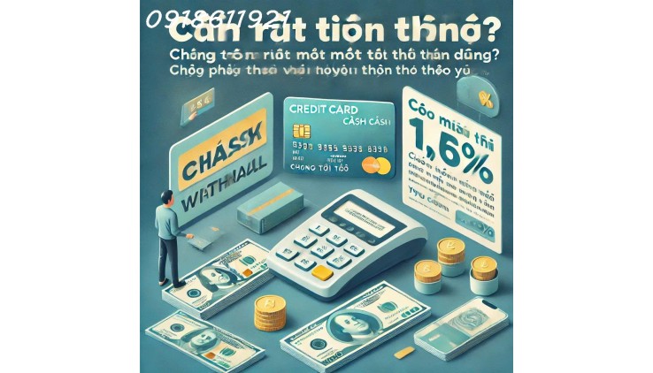 Rút tiền mặt từ thẻ tín dụng tại quận Bình Thạnh và các quận lân cận