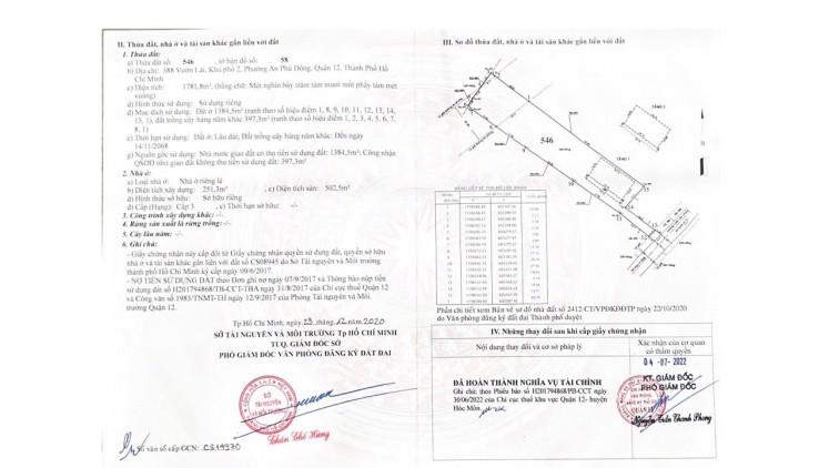 Chính Chủ Cần Bán Lô Đất Vị Trí Đẹp Tại 388 Vườn Lài, Khu Phố 2, Phường An Phú Đông, Quận 12, TP Hồ Chí Minh.