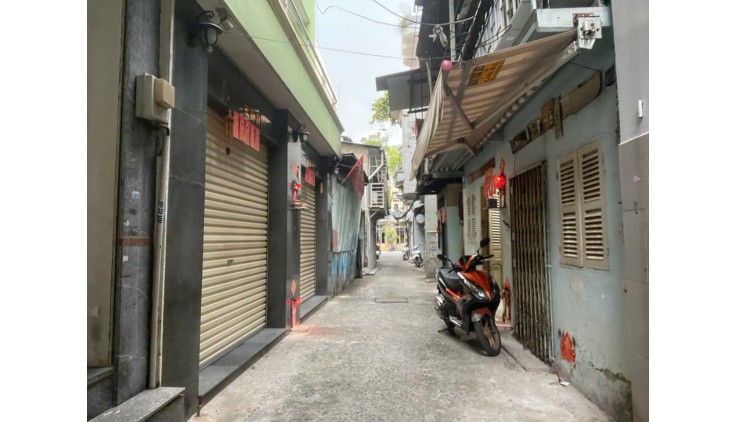 NHÀ ĐẸP HẺM 1/ ĐƯỜNG HOÀ HẢO -5 TẦNG  CÁCH 10 CĂN RA MẶT TIỀN ĐƯỜNG - 5 TẦNG BTCT - SỔ NỞ HẬU TÀI LỘC