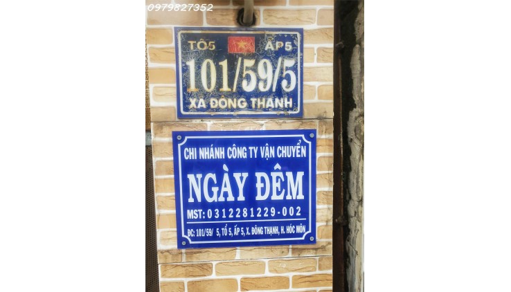 TUYỂN GIAO HÀNG HOẢ TỐC Địa chỉ: 101/59/5 đường DT 6, ấp 5, X.Đông Thạnh, Hóc Môn, TP.HCM