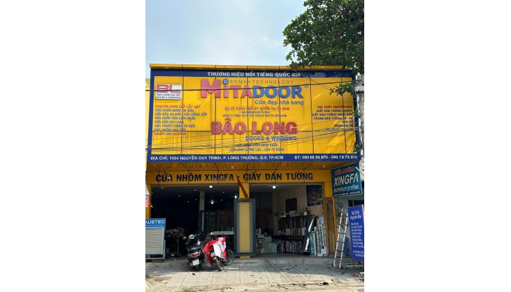 Mặt tiền cho thuê dài hạn, thích hợp làm siêu thị, nhà kho, phòng gym
