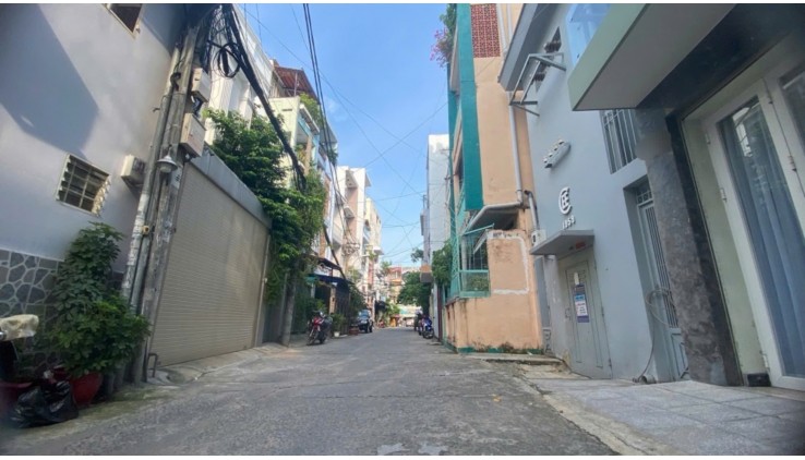 2 mặt tiền Nguyễn Văn Đậu p6 BÌNH THẠNH - HẺM XE HƠI QUAY ĐẦU - NGANG KHỦNG ~ 6M