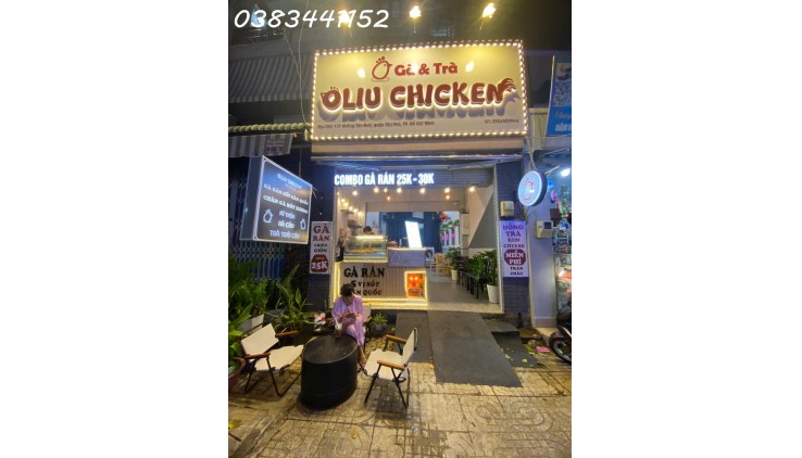 CẦN SANG NHƯỢNG QUÁN ĂN TẠI ĐƯỜNG TÂN QUÝ, QUẬN TÂN PHÚ, TP. HỒ CHÍ MINH