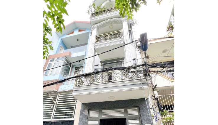Bán nhà Nguyễn Cửu Đàm,Tân Phú, 4 tầng, 4m x 14m, đường 15m, 10.3tỷ