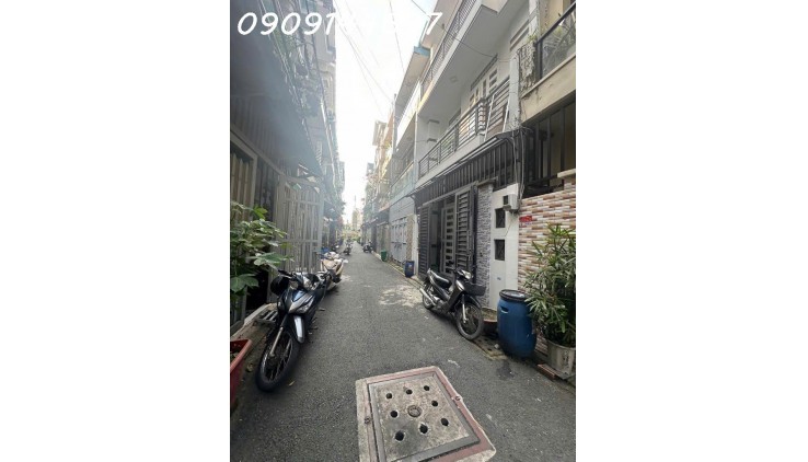 Nhà 3 tầng đường HIỆP THÀNH 13 (HT13), phường Hiệp Thành, Q12, dt 50m2 (5mx10m) Hẻm 6m thông Giá 4,55Tỷ