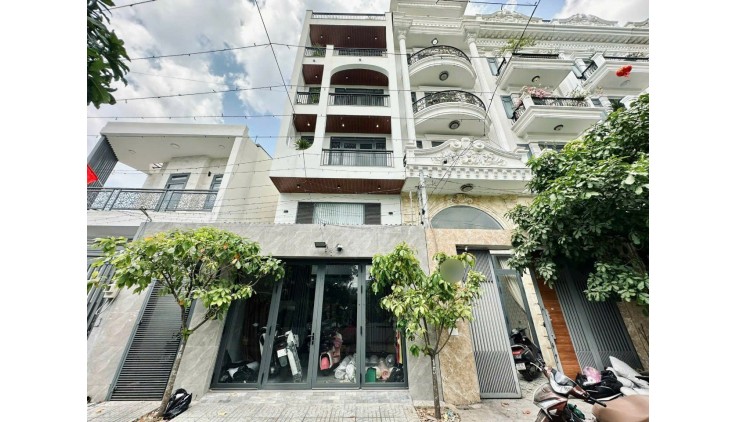 Gò Vấp Giảm 800 triệu, 6 tầng THANG MÁY, hẻm 8m có lề.