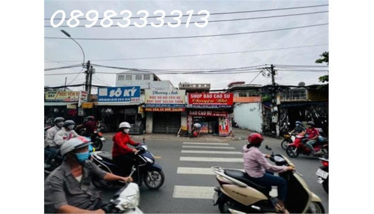 Bán đất mặt tiền 658 Bình Long, 7x25 góc 3 MT, tiện xây đa năng, P Tân Quý, Quận Tân Phú