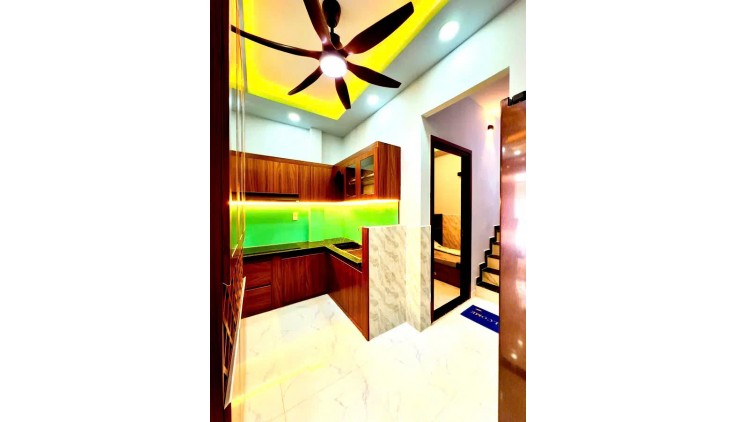 Nhà HXH Cây Trâm thông bàn cờ, ô tô ngủ trong nhà 48m2, tặng nội thất, chỉ 5.7 tỷ TL
