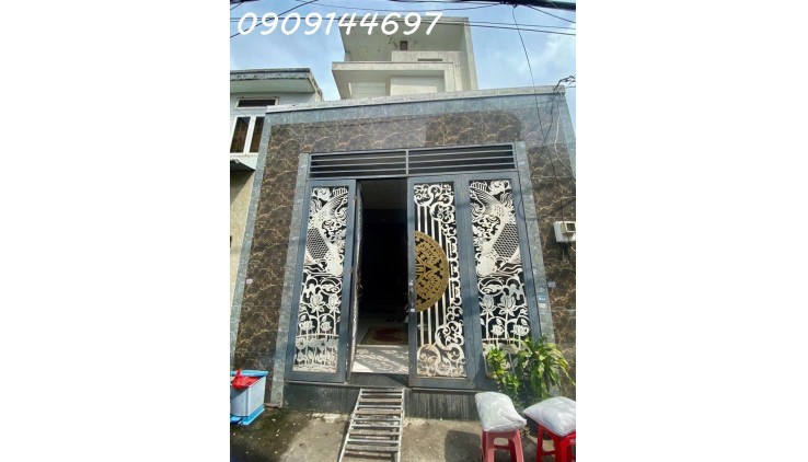 Nhà 2 tầng NGUYỄN THỊ KIỂU, phường TÂN THỚI HIỆP, Q12, dt 93,2m2 (5mx18,7m). Hẻm ôtô. Giá 4,8Tỷ