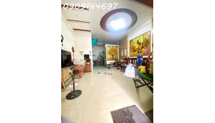 Nhà 2 tầng NGUYỄN THỊ KIỂU, phường TÂN THỚI HIỆP, Q12, dt 93,2m2 (5mx18,7m). Hẻm ôtô. Giá 4,8Tỷ