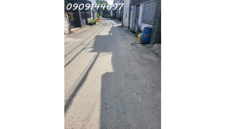 Nhà 3 tầng 1/ Đường LÊ VĂN KHƯƠNG - phường THỚI AN, Q12, DT 85,5m2 (5mx17,5m) - Hẻm xe Tải thông GIÁ 5,45Tỷ